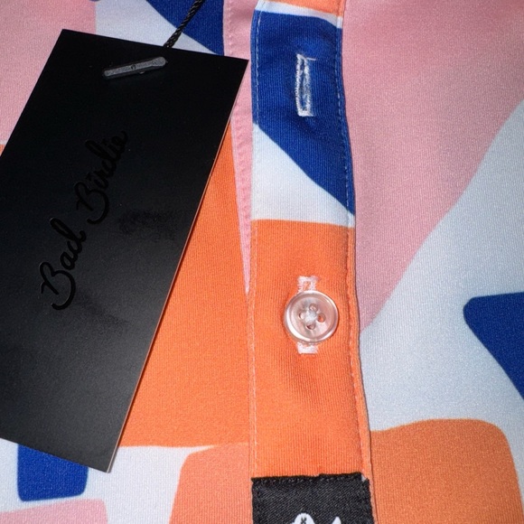 Bad Birdie Golf Polo Shirt Size XL Catalina Short Sleeve Supersoft UPF 50+ - Picture 3 of 5